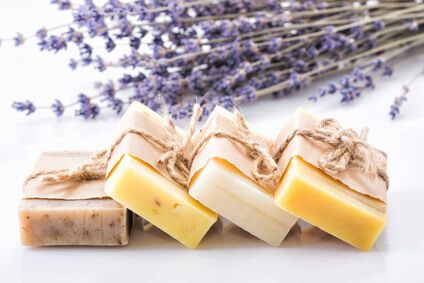 soaps made with natural ingredients